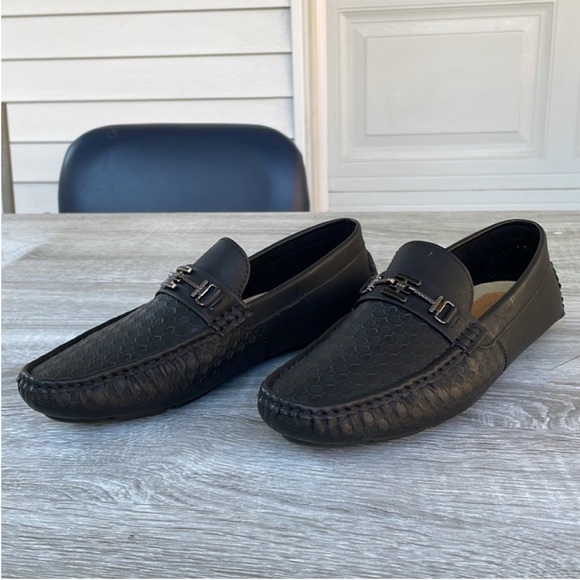 Royal Mens Driver Shoes Black Size 9 (Brand New) - Picture 5 of 11